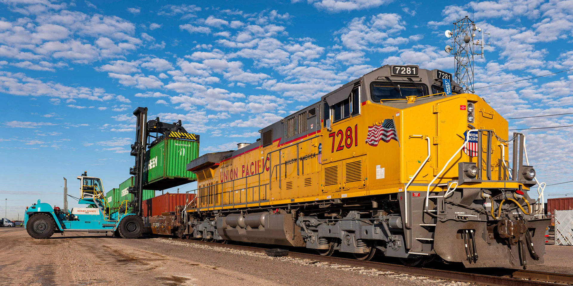 Rail ramps and equipment depots in Phoenix hero